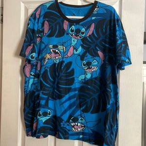 🔴2 for $25 bundle! Disney Stitch Pattern T-Shirt